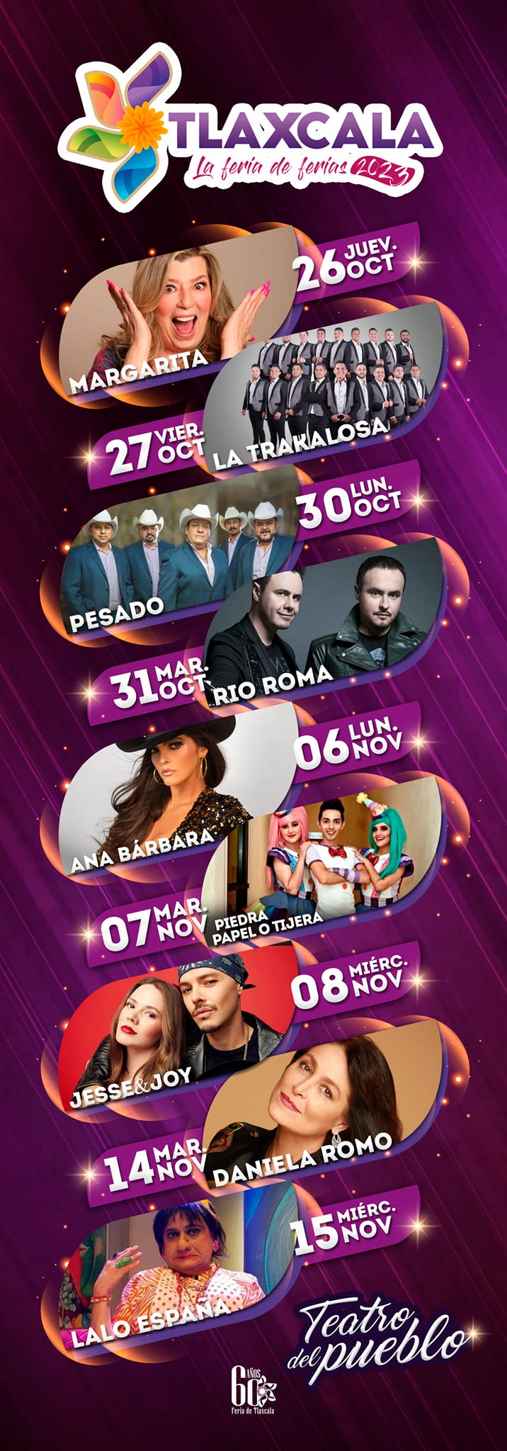 teatro del pueblo feria tlaxcala 2023