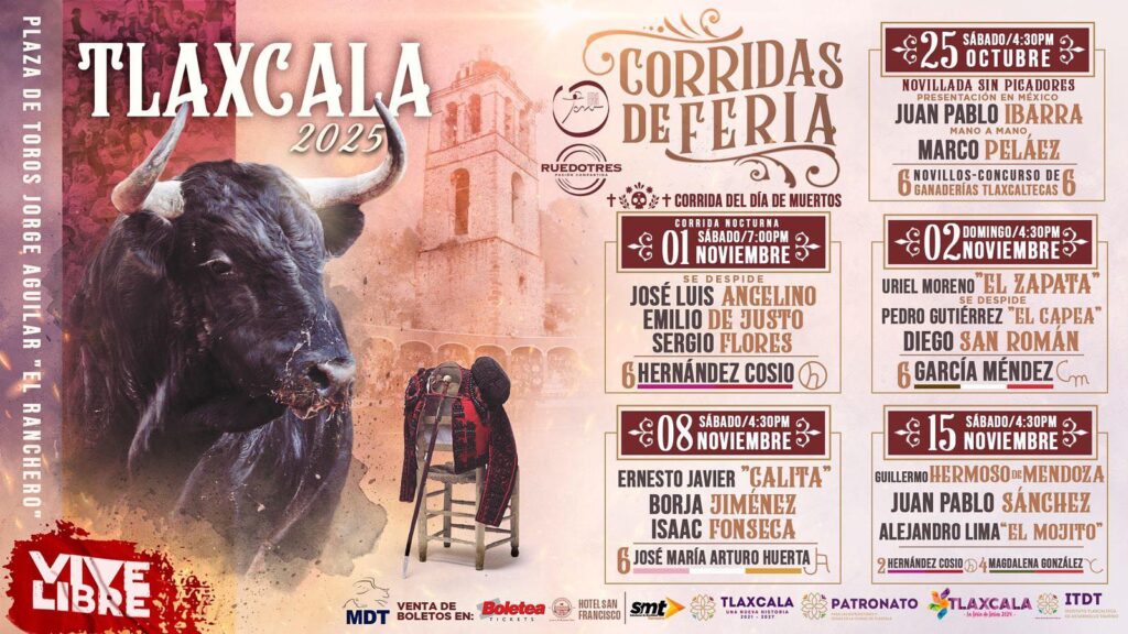 corridas de toros feria tlaxcala 2025