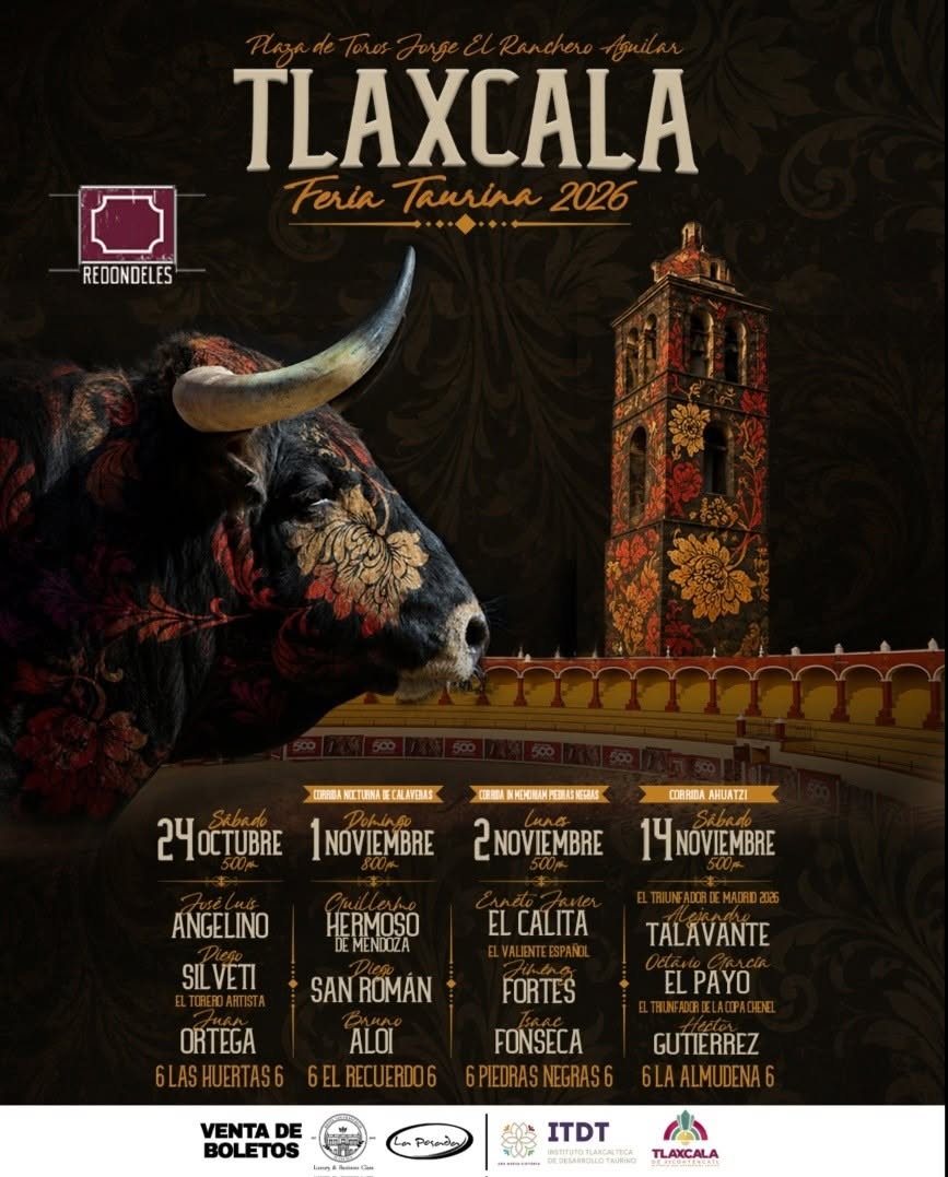 corridas de toros feria tlaxcala 2026